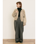 【ゆべし×Samansa Mos2】ティペット付リブニット