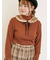 【ゆべし×Samansa Mos2】ティペット付リブニット