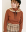 【ゆべし×Samansa Mos2】ティペット付リブニット