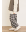 【M/Lサイズ】チェック柄アソートバルーンパンツ