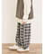 【M/Lサイズ】チェック柄アソートバルーンパンツ
