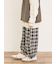 【M/Lサイズ】チェック柄アソートバルーンパンツ