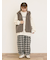 【M/Lサイズ】チェック柄アソートバルーンパンツ