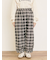 【M/Lサイズ】チェック柄アソートバルーンパンツ