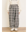 【M/Lサイズ】チェック柄アソートバルーンパンツ