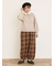 【M/Lサイズ】チェック柄アソートバルーンパンツ