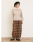 【M/Lサイズ】チェック柄アソートバルーンパンツ