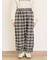 【M/Lサイズ】チェック柄アソートバルーンパンツ