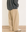 【M/Lサイズ】ツータックゆるストレートパンツ