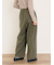 【M/Lサイズ】ツータックゆるストレートパンツ