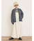 【KELTY×Samansa Mos2】クルーネックカーディガン