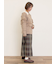 ビッグ襟ピンタックブラウス