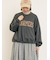 プリントゆるスウェット