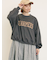 プリントゆるスウェット