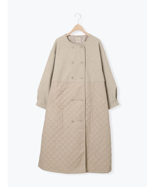 メルトン切替キルティングコート｜サマンサモスモスの通販｜&mall