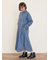 ◎タックシャツワンピース