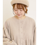 【S/Mサイズ】綿麻/デニムピンタックワンピース