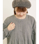 【S/Mサイズ】綿麻/デニムピンタックワンピース