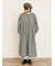 【S/Mサイズ】綿麻/デニムピンタックワンピース