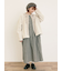 【S/Mサイズ】綿麻/デニムピンタックワンピース