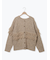 【Fluffy Wool Blend】フリンジ前後2WAYニット