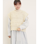 【Fluffy Wool Blend】フリンジニットベスト