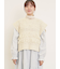 【Fluffy Wool Blend】フリンジニットベスト