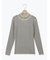 【マシンウォッシャブル】リブフリルタートルネックニット