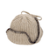 配色ステッチニットフライトキャップ