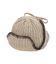 配色ステッチニットフライトキャップ