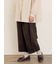 【Cross×Linen】裾フリルパンツ