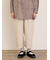 【Cross×Linen】裾フリルパンツ