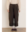 【Cross×Linen】裾フリルパンツ