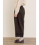 【Cross×Linen】裾フリルパンツ