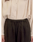 【Cross×Linen】裾フリルパンツ