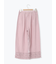 【Cross×Linen】裾フリルパンツ
