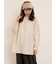 【Cross×Linen】ギャザーブラウス
