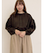 【Cross×Linen】ギャザーブラウス