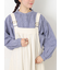 【Cross×Linen】ギャザーブラウス