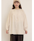 【Cross×Linen】ギャザーブラウス