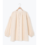 【Cross×Linen】ギャザーブラウス
