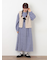【Cross×Linen】フリルワンピース《S/Mサイズ》