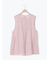 【Cross×Linen】ピンタックベスト