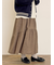 チェック柄変形ティアードスカート