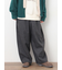 【M/Lサイズ】サイド深タックバレルパンツ