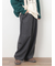 【M/Lサイズ】サイド深タックバレルパンツ