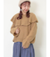 フリルカラーニット