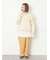 フリルカラーニット