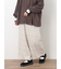 【M/Lサイズ】チェック柄ワイドパンツ