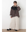 【M/Lサイズ】チェック柄ワイドパンツ